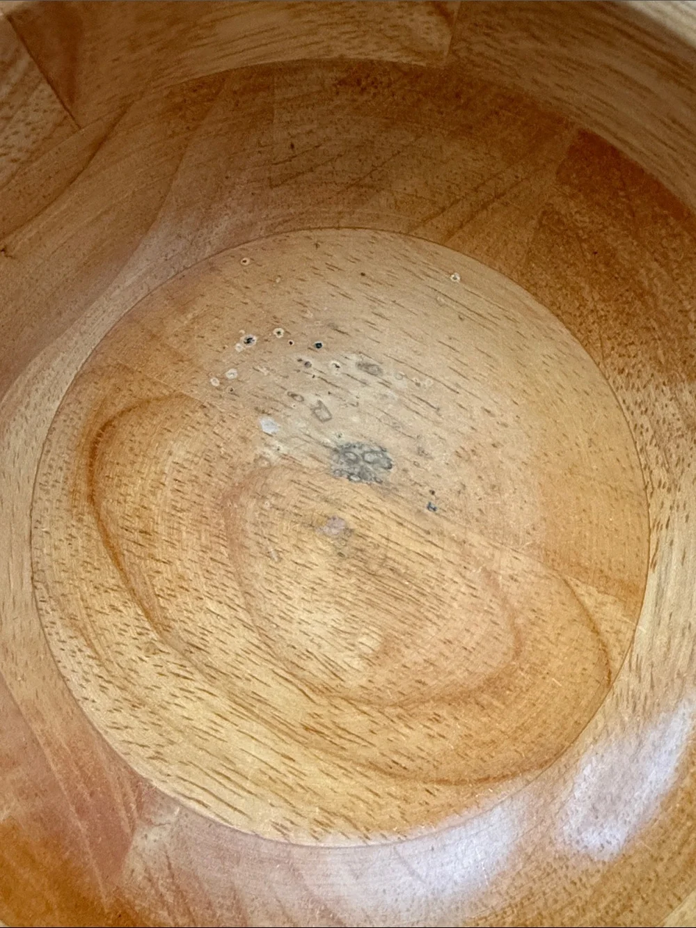 Two-Toned Hardwood Home Decoration Bowl - Picture 16 of 16